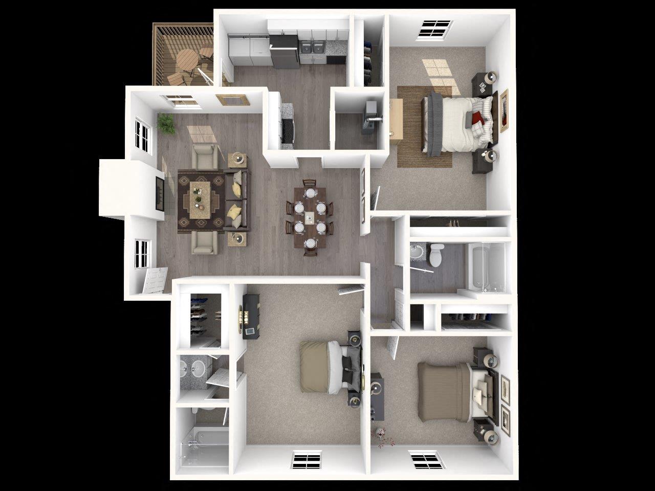 Apartments in Raleigh, NC: Six Forks Station Apartments C1